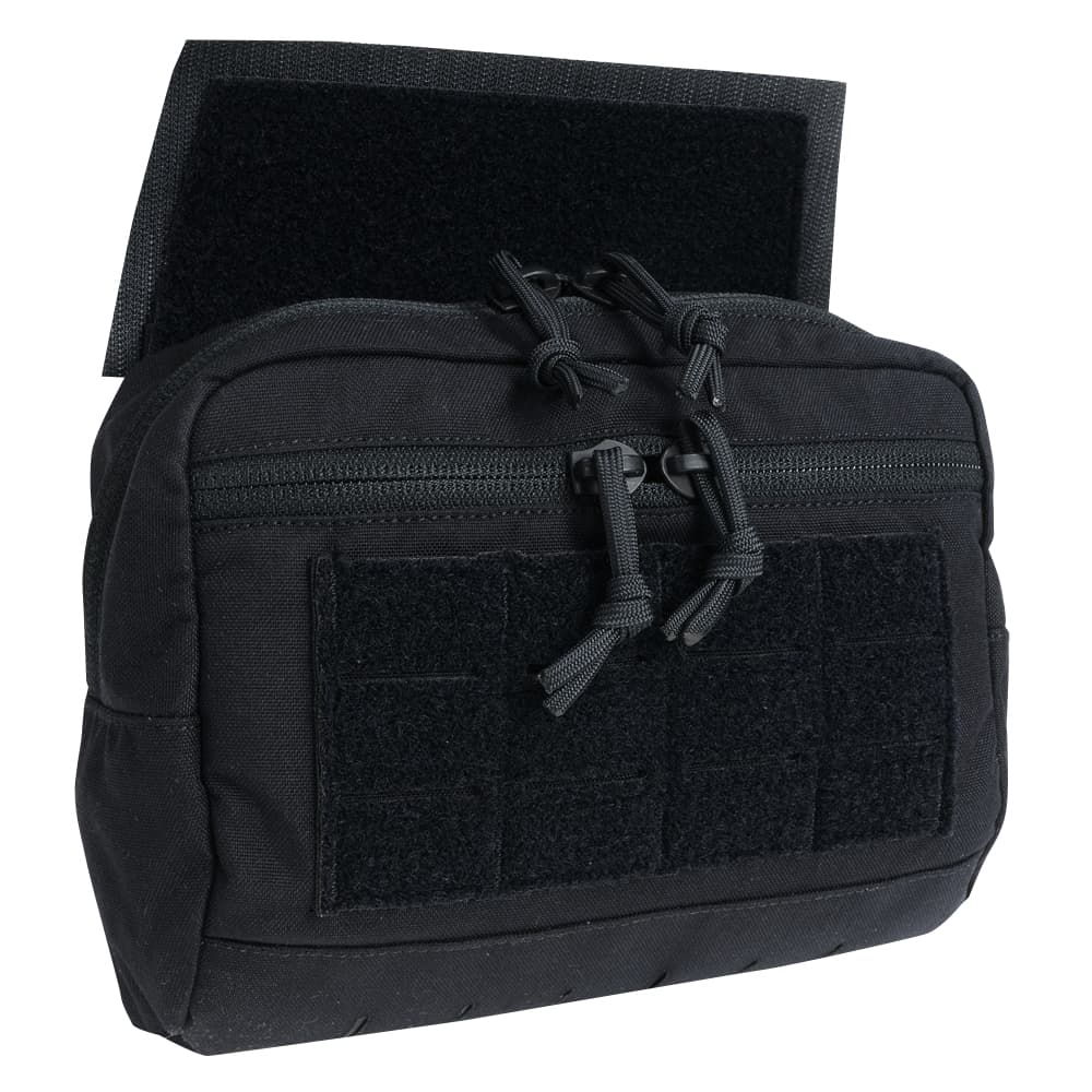Direct Action アンダーポーチ Spitfire Mk Ii用 ベルクロ Molle対応 ブラック ダイレクトアクション Underpouch Pc Spup Cd5 スピットファイア マーク2用 ドロップダウンポーチ プレートキャリア用パーツ プレキャリパーツ プレートキャリアー 部品 拡張ポーチ Fitolab