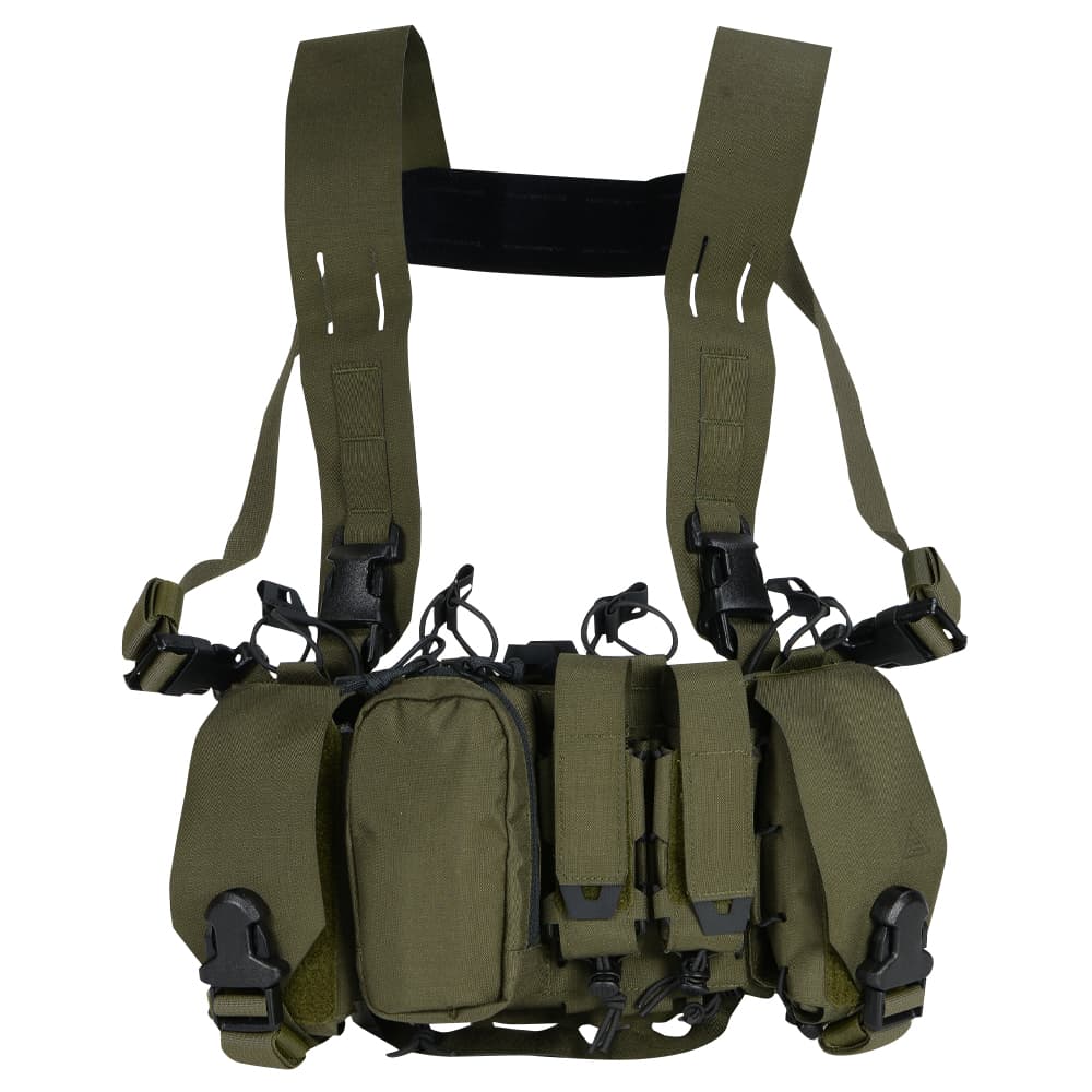 DIRECT ACTION チェストリグ THUNDERBOLT コンパクト ARマグ4本収納 CR-TDBT-CD5-CBR [ レンジャーグリーン ] ダイレクトアクション COMPACT CHEST RIG サンダーボルト STANAG P-MAG M14 AK SCAR ロードキャリアリグ タクティカルリグ ギアリグ 弾薬携行装備 弾倉ベスト