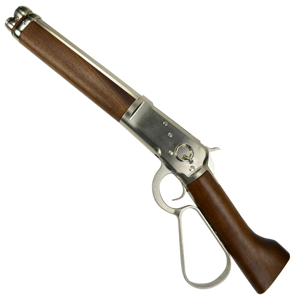 マルシン ガスガン Winchester M1892 ランダルカスタム 厳選ウォールナットストック [ シルバー ] ウィンチェスター レバーアクション 西部劇 ガスライフル銃 ガスブロライフル ガスブローバックライフル 自動小銃 アサルトライフル ガスカービン銃 遊戯銃｜ミリタリーショップ レプマート