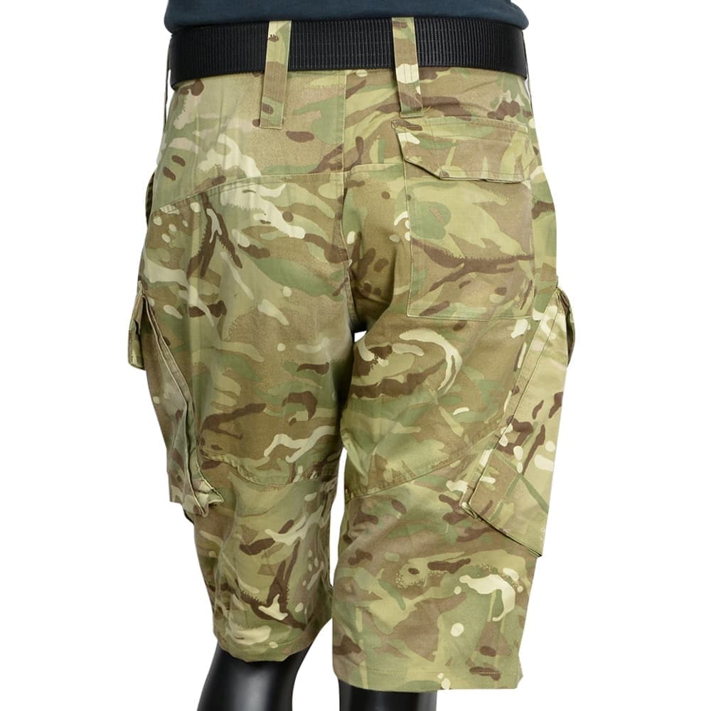 イギリス軍放出品 ハーフパンツ バトルユニフォーム 戦闘用パンツ uパンツ Combat 軍服 Half Shorts Mtp迷彩 Sサイズ British Pants