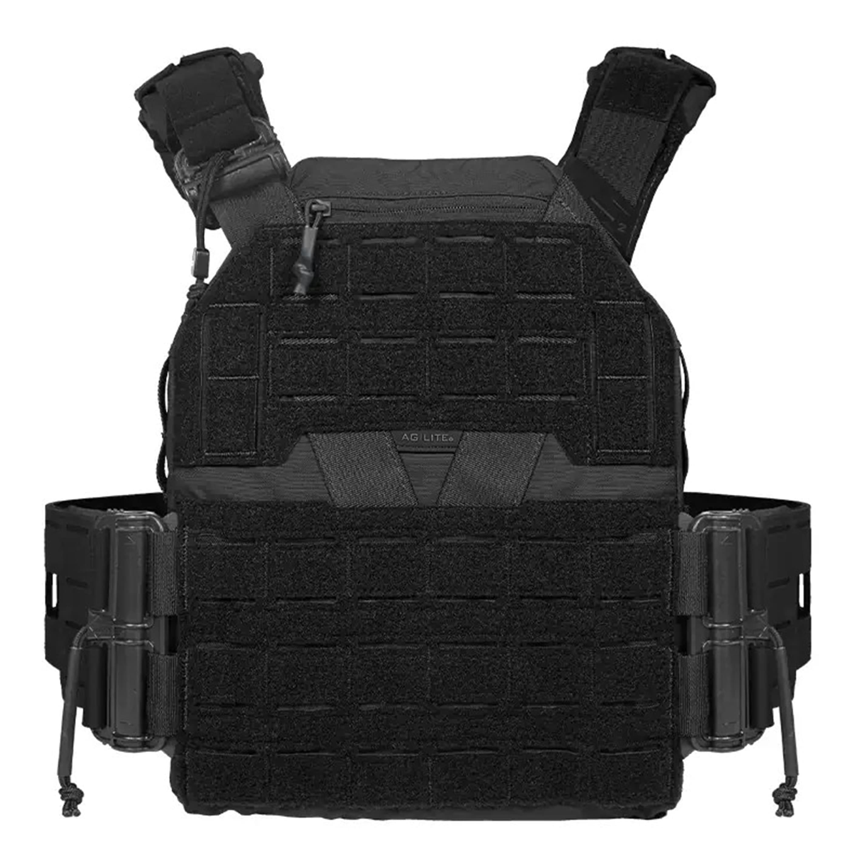 AGILITE 薄型プレートキャリア K-ZERO SF クイックリリース 8056.1 [ ブラック ] プレキャリ プレートキャリアー Plate Carrier ソフトアーマー ロードベアリング LBV コンバット アサルト 軍用 防弾 バリスティック サバゲー用 サバイバルゲーム ミルスペック