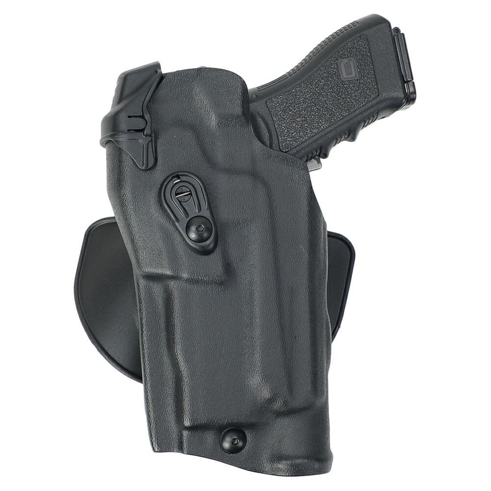 【楽天市場】SAFARILAND ホルスター 6378RDS P320/M17用 ALS ウェポンライト対応 光学機器フード付き [ 左用 ...