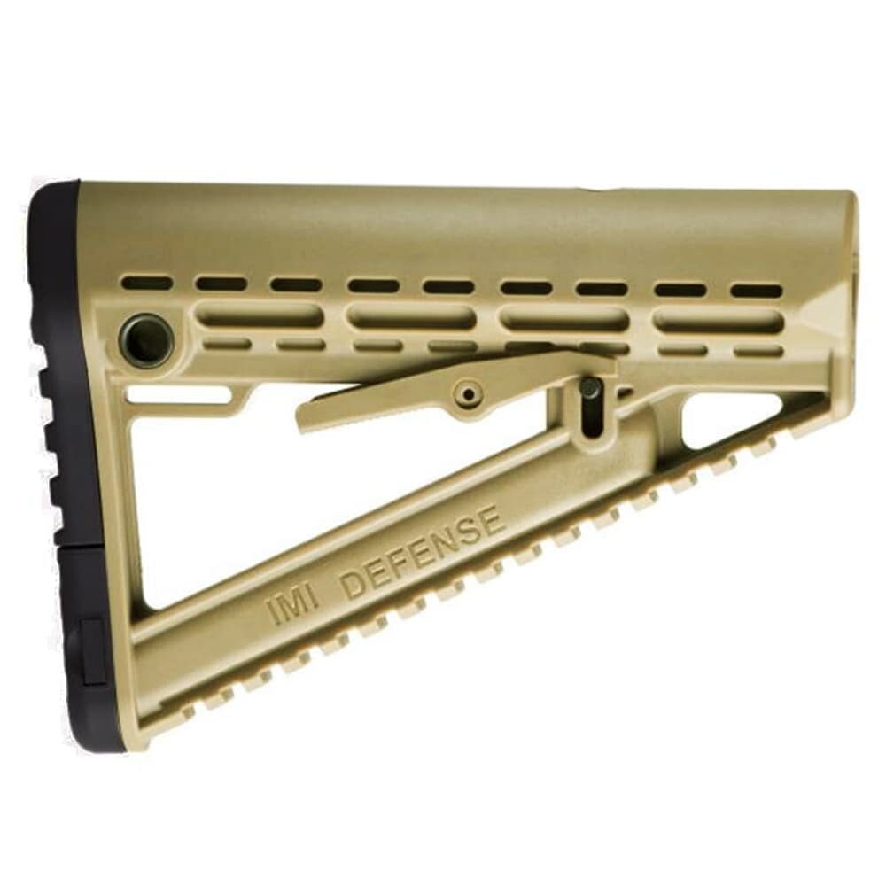 IMI DEFENSE バットストック Delta デルタ AR15/M4/M16対応 IMI-ZS103 [ タン ] IMIディフェンス リトラクタブルストック AR-15 樹脂製ストック 樹脂製銃床 樹脂ストック ライフルストック 銃床 ガンストック プラスチック 強化樹脂製