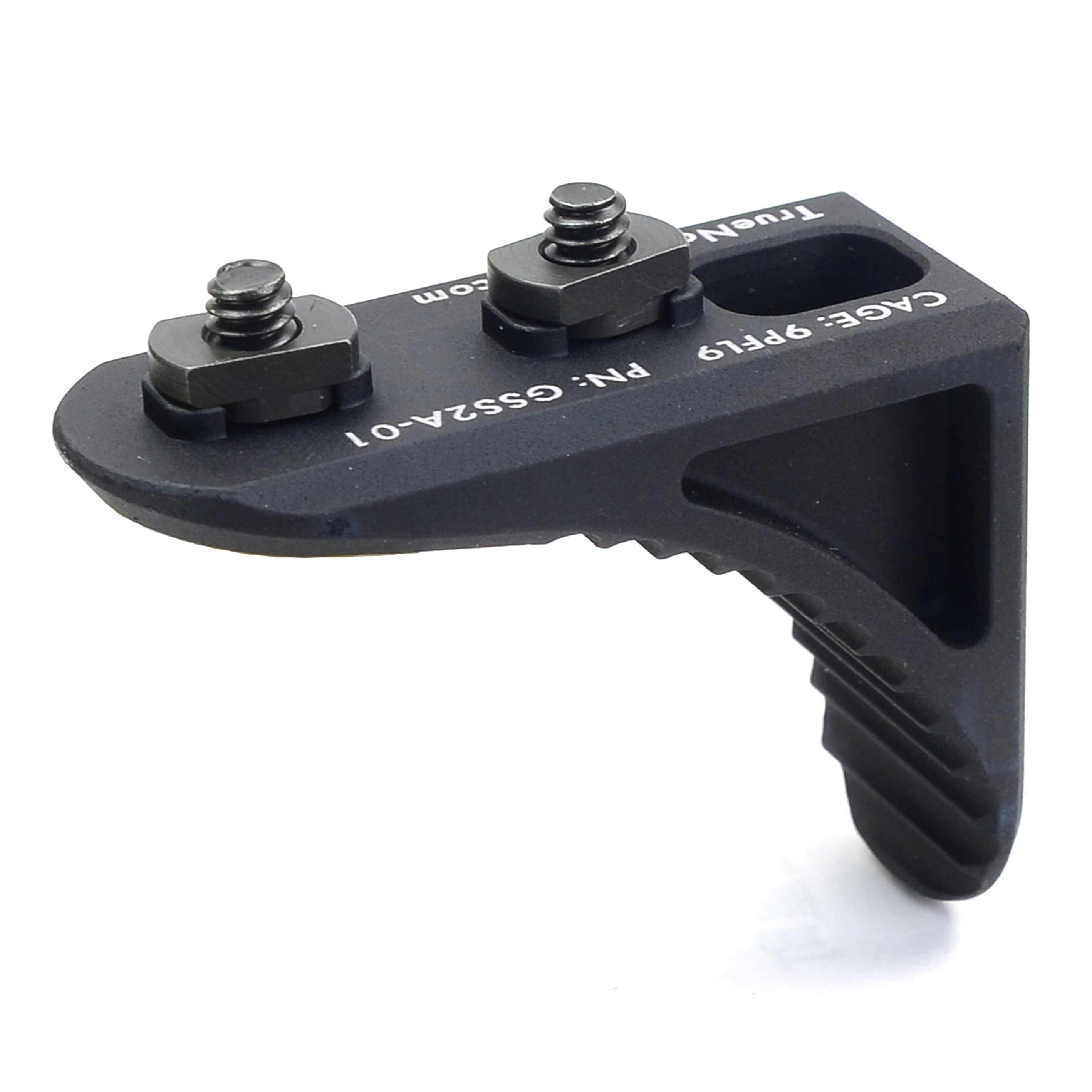 True North Concepts ハンドストップ GripStop シングル M-LOK対応 アルミ製 [ ブラック / ロング ] トゥルーノースコンセプツ グリップストップ M-LOK用 フォアグリップ ライフルグリップ 自動小銃グリップ 銃把 握把 フロントグリップ バーティカルグリップ