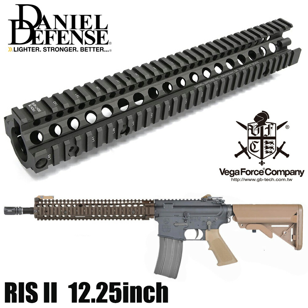 Vfc ハンドガード Daniel Defense公認 Ris Iiモデル 12 25inch ダニエルディフェンス Ris2 Mk18 Mod Socom フォアハンド フォアグリップ 先台 フォアエンド 前床 マルチレイル マルチレール mmレール mmレイル ピカニティーレール ピカニティレール ピカニティー