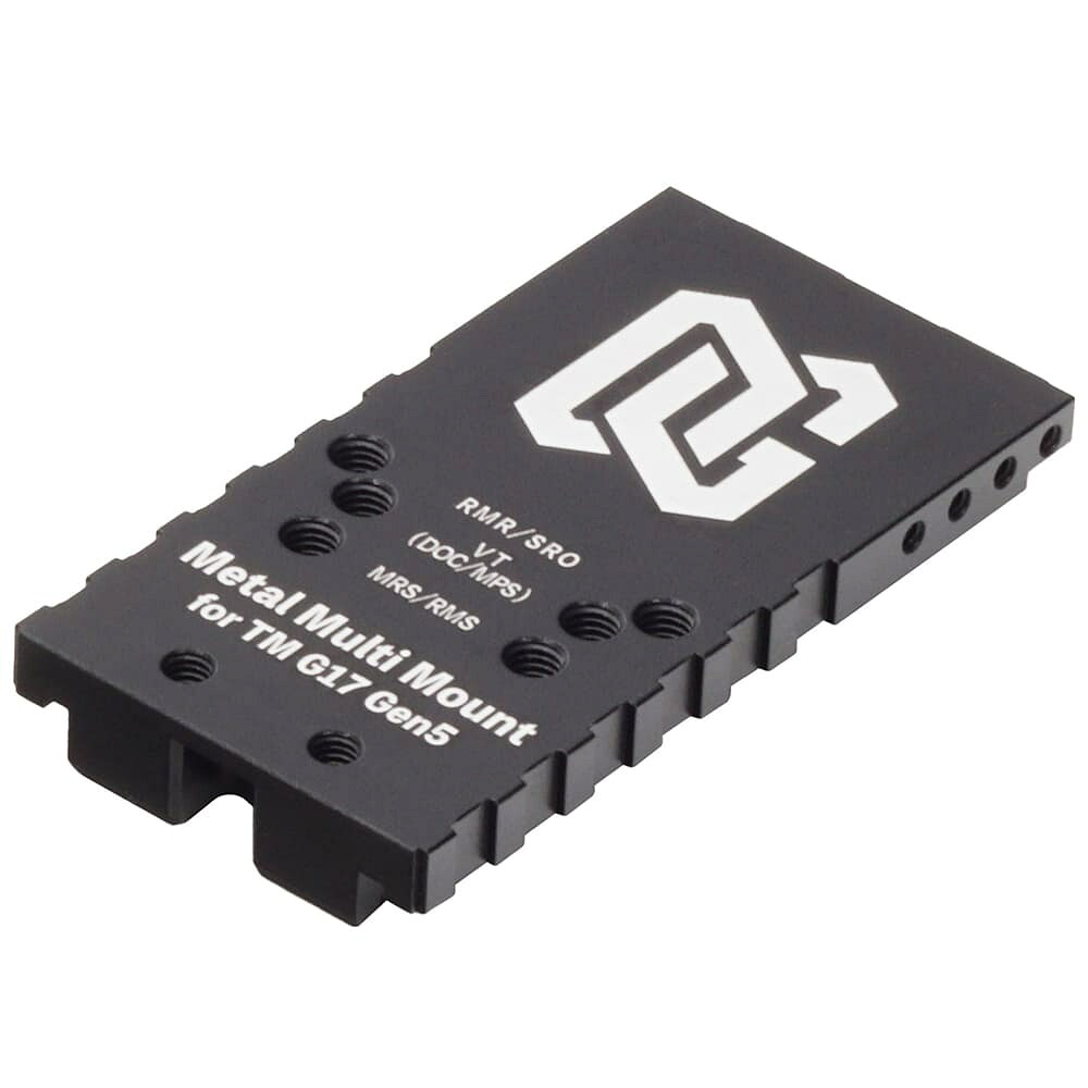 DCI GUNS メタルマルチマウント 東京マルイ G17 Gen.5用 シールドセット Gen.5 ドットサイト ダットサイト 光学照準器 オプティカルサイト オープンドット マウントレールベース スコープレールベース 銃用マウントベース 照準器マウントベース プラットフォーム|ミリタリーショップ レプマート