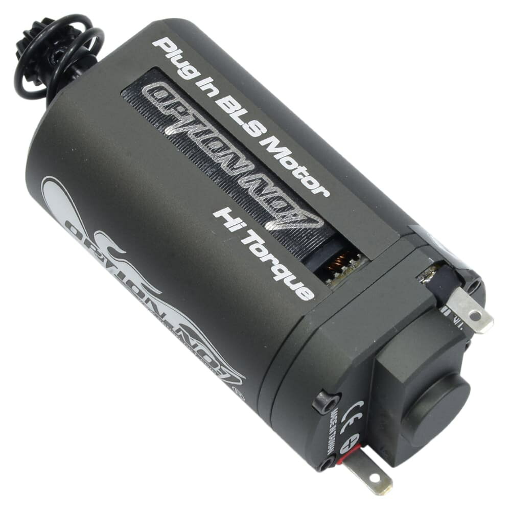OPTION NO.1 プラグインブラシレスモーター GBLM-06-A トルク型 ショート 電動ガン用 オプションNO.1 オプションナンバーワン Plug In BLS Motor ハイトルク 電動ガンモーター AEGモーター 電子制御 電動機 電気モーター 電動モーター エレクトリックモーター 回転機
