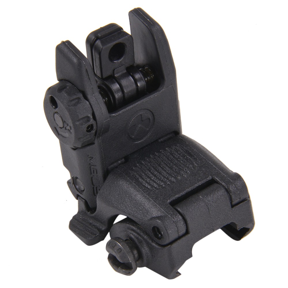 MAGPUL バックアップサイト リア MBUS MAG248 [ ブラック ] 米国製 マグプル アメリカ製 Made in USA アイアンサイト ガンパーツ カスタムパーツ サバゲー装備 照星 照門 鉄製照準器 集光サイト 照準器 フロントサイト リアサイト
