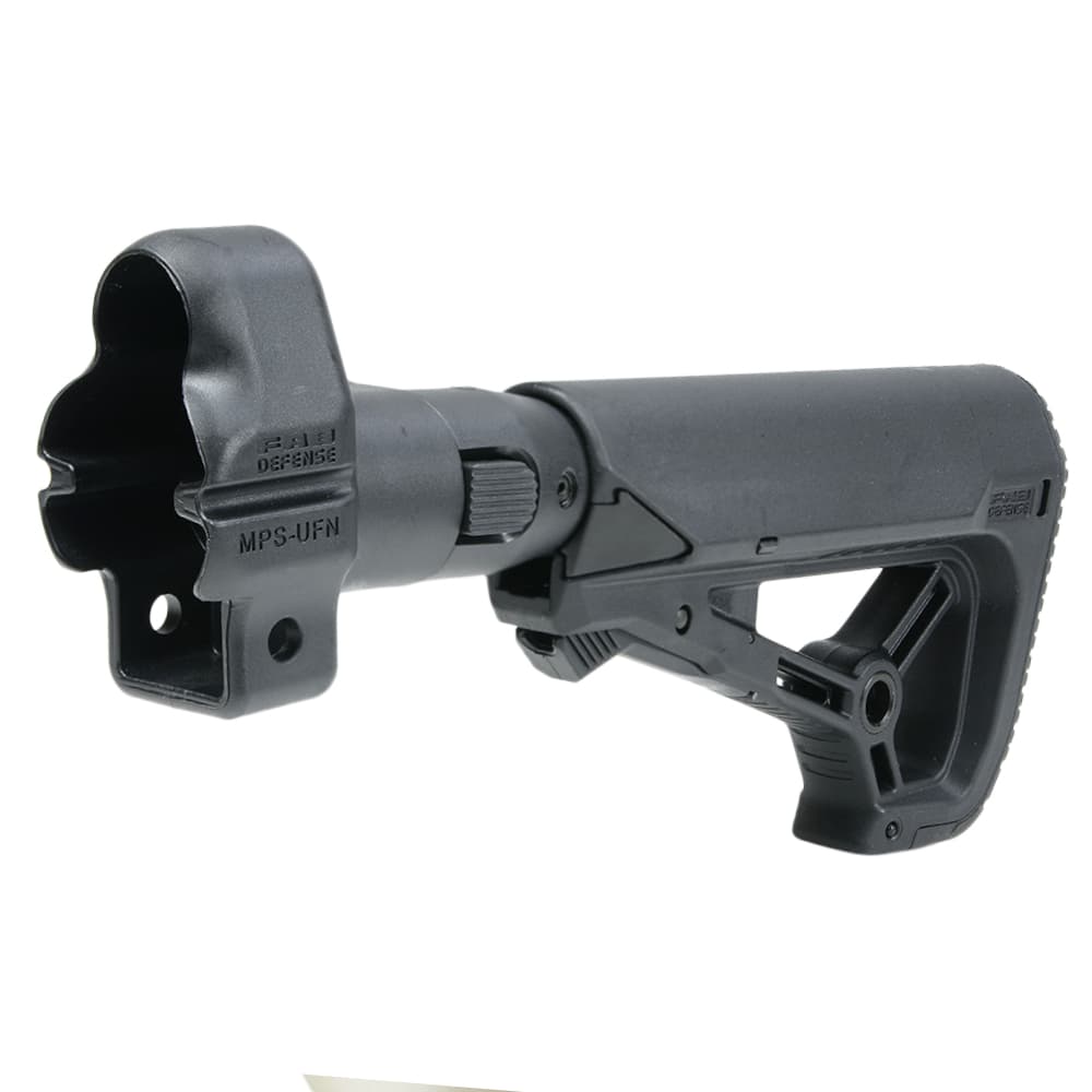 FAB DEFENSE バットストックキット HK MP5用 GL-CORE Sバージョン FABディフェンス ファブディフェンス ストックパイプ 銃床 フォールディングストック リトラクタブルストック スライドストック 折りたたみストック 折畳みストック HK MP-5 M4ストック 樹脂製ストック