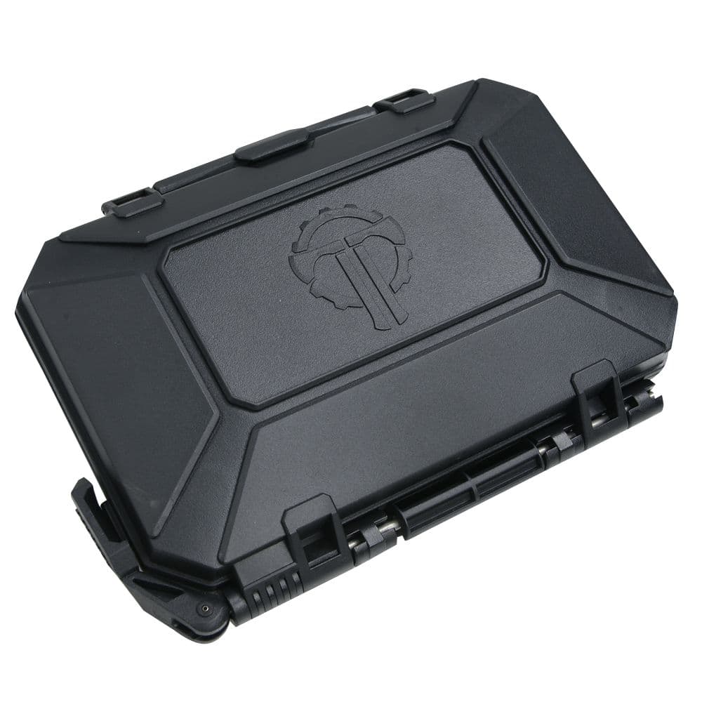 THYRM クリティカルギアケース DarkVault-Comms ノンシグナルブロッキング 防水 [ ブラック ] サイリム GEAR CASE ダークヴォルト コムズ MOLLE対応 防水ケース プラスチックケース 防水ボックス モバイル用 通信機器用 コンパクト ミニ ミニサイズ ポケットサイズ｜ミリタリーショップ レプマート