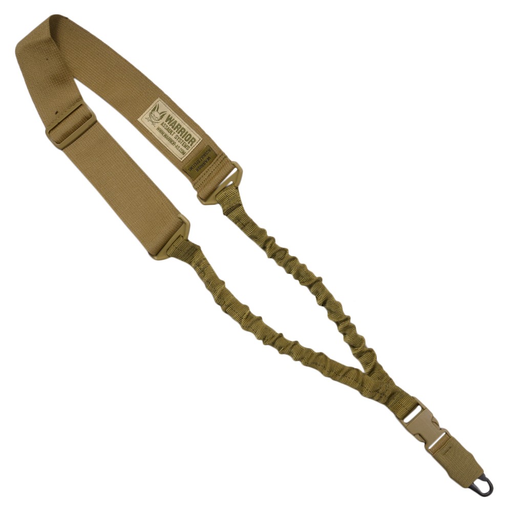 Warrior Assault Systems シングルポイントスリング SPBS バンジー [ コヨーテタン ] ウォーリアーアサルトシステムズ Single Point Bungee Sling H&Kフック W-SPBS サバゲー サバゲー装備 1ポイントスリング 負い紐 小銃用負紐 1点式スリング 1ptスリング｜ミリタリーショップ レプマート