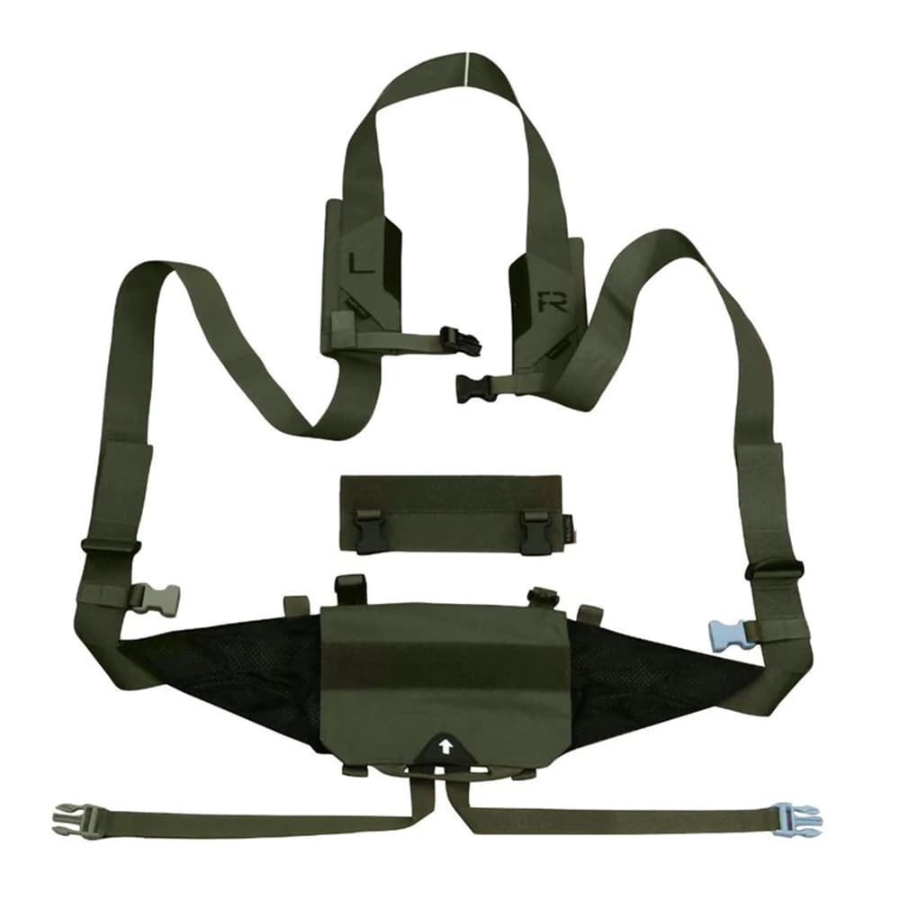 AGILITE バディーストラップ INJURED PERSON CARRIER 負傷者運搬用 おんぶ紐 [ レンジャーグリーン ] アジライト BUDDYSTRAP 緊急運搬具 緊急担架 負傷者後送 簡易担架 タンカ ストレッチャー 救護担架 救急担架 救助担架 折りたたみ担架 ポータブル担架 救命担架 防災担架｜ミリタリーショップ レプマート