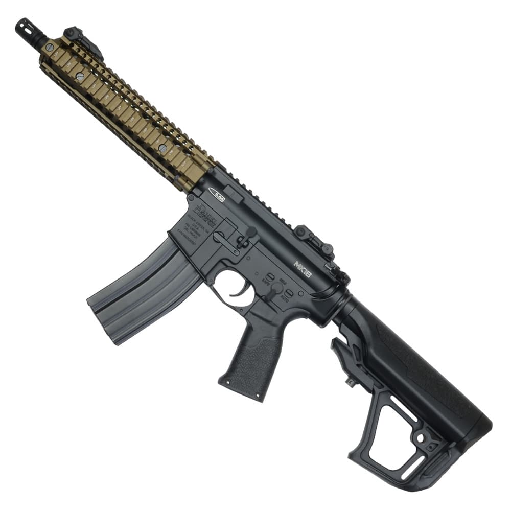 ICS Airsoft 電動ガン DANIEL DEFENSE MK18 公式ライセンス S3電子トリガー搭載 IMD-180S3 [ フラットダークアース ] アイシーエスエアソフト DD Mk18 ダニエルディフェンス 特殊部隊 sopmod2 電動エアライフル銃 電動ライフル銃 電動自動小銃 電動アサルトライフル