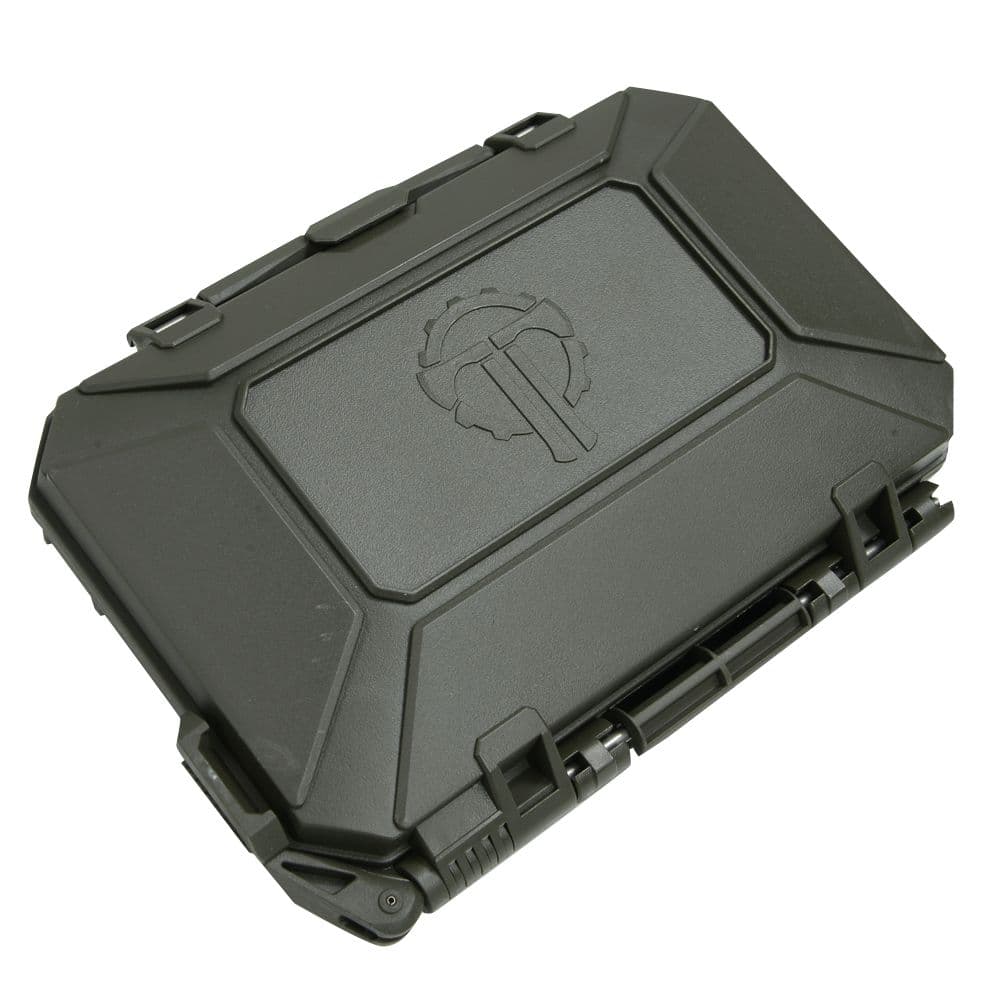 THYRM クリティカルギアケース DarkVault-Comms ノンシグナルブロッキング 防水 [ オリーブドラブ ] サイリム GEAR CASE ダークヴォルト コムズ MOLLE対応 防水ケース プラスチックケース 防水ボックス モバイル用 通信機器用 コンパクト ミニ ミニサイズ ポケットサイズ｜ミリタリーショップ レプマート