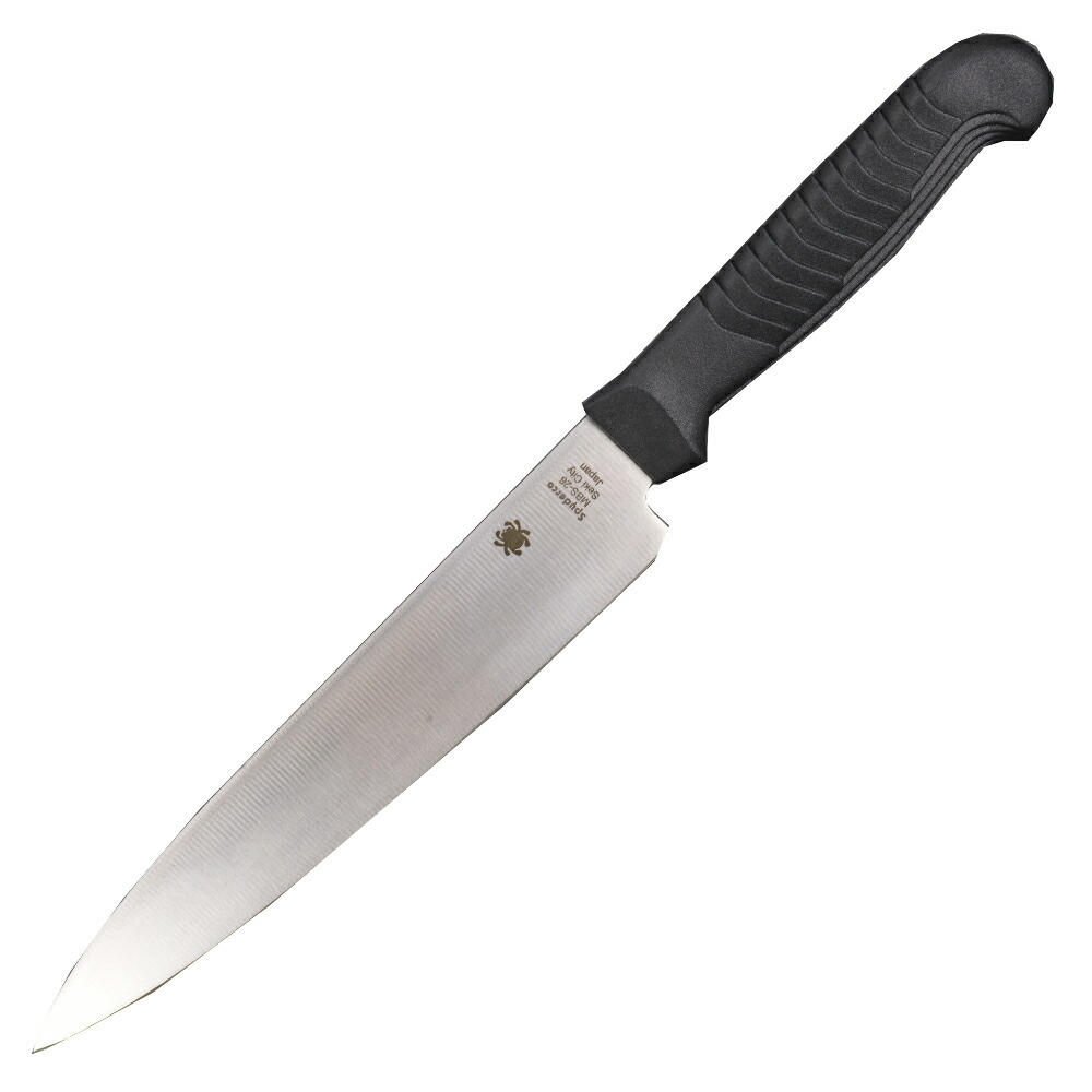 Spyderco 包丁 ユーティリティナイフ ブラック K04BK スパイダルコ サンドウィッチナイフ キッチンナイフ 果物ナイフ フルーツナイフ パーリングナイフ ほうちょう 刃物