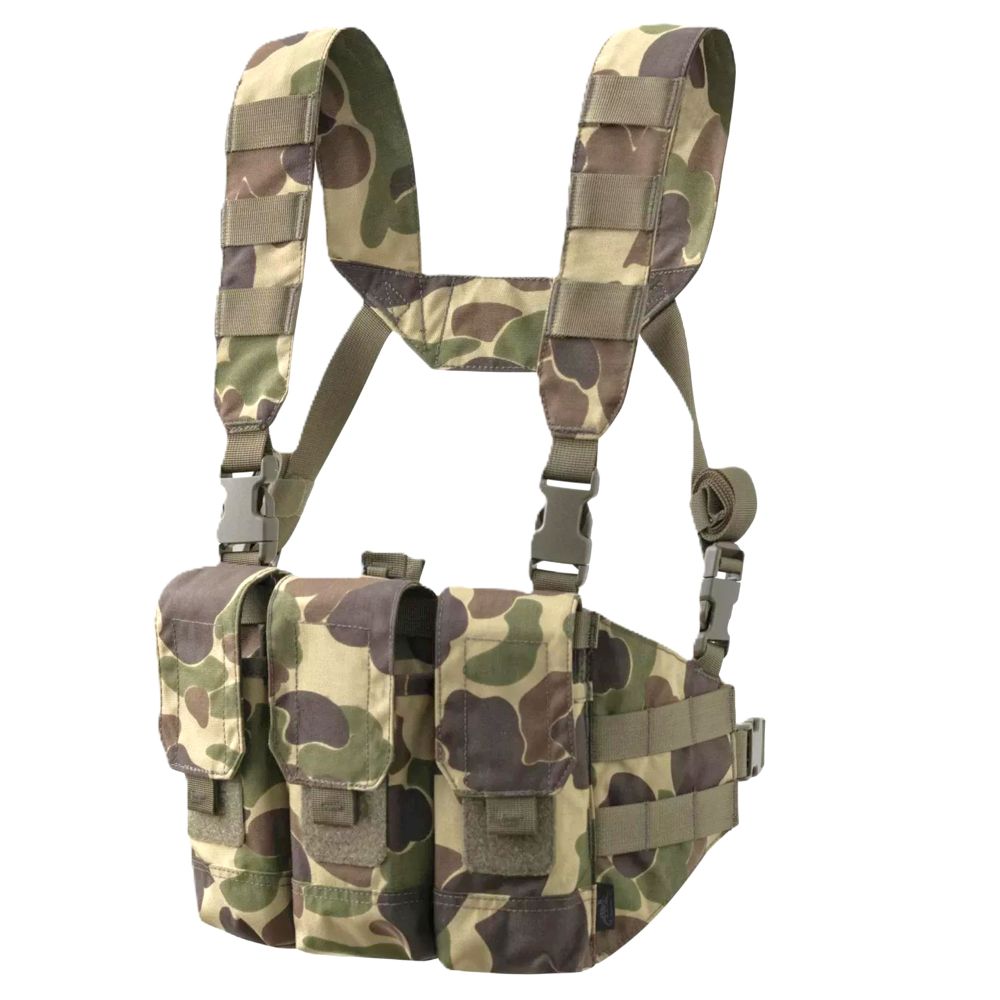 HELIKON-TEX チェストリグ Chicom Chest Rig コーデュラナイロン製 KK-CCR-CD [ ダックハンターカモ ] ヘリコンテックス Cordura チコム ロードキャリアリグ タクティカルリグ ギアリグ 弾薬携行装備 弾倉ベスト