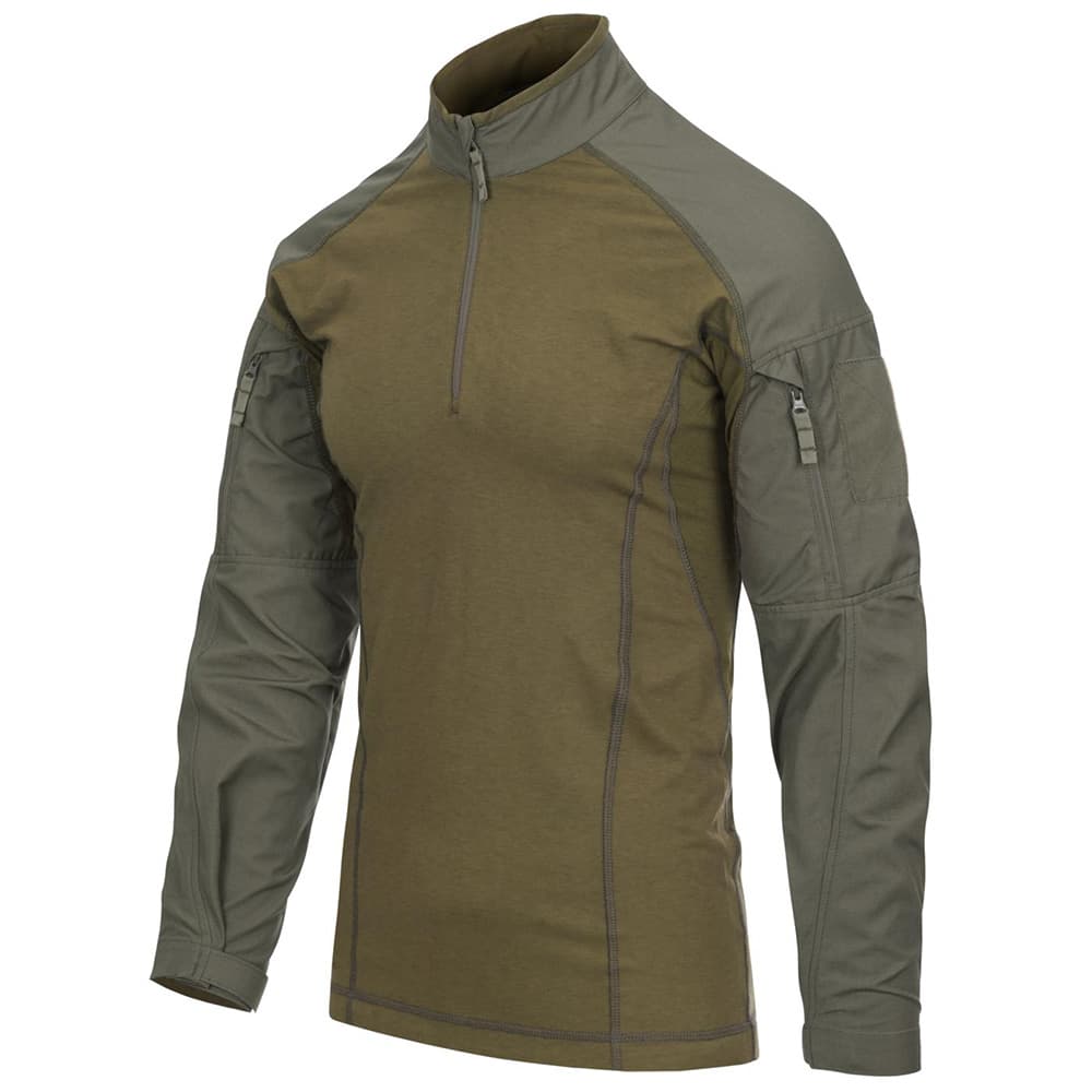 DIRECT ACTION コンバットシャツ VANGUARD ジッパー付きポケット SH-VGCS-PDF [ XSサイズ / ブラウン ] ダイレクトアクション BDU ヴァンガード COMBAT SHIRT バンガード タクティカルシャツ 迷彩服 軍服 迷彩上衣 バトルシャツ 戦闘服 BDUシャツ ACUシャツ 戦闘服シャツ