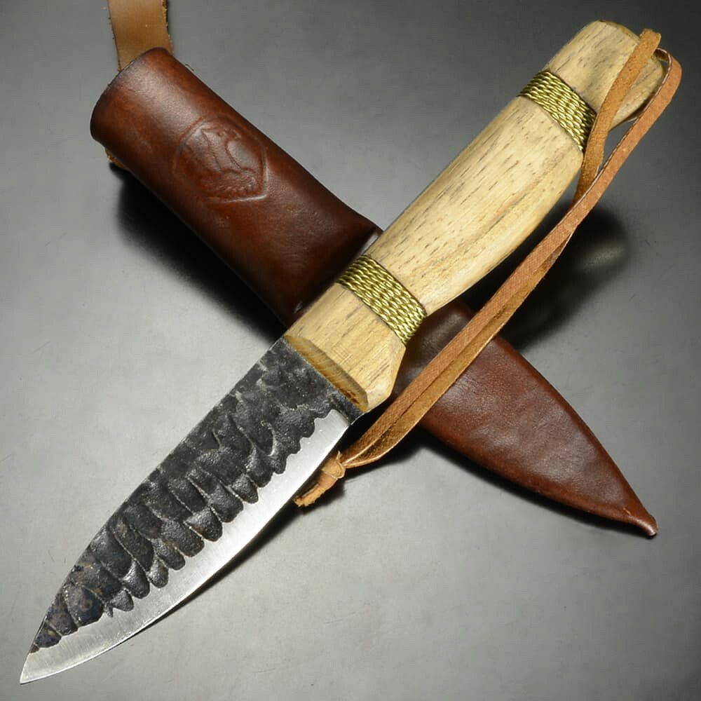 CONDOR Tool&Knife アウトドアナイフ Cavelore フルタング 革製シース付属 CTK393543HC コンドル ツールアンドナイフ 刃物 キャンプナイフ 渓流ナイフ 古代デザイン レトロナイフ バトニング 焚火 ブッシュクラフト 野外 キャンプ