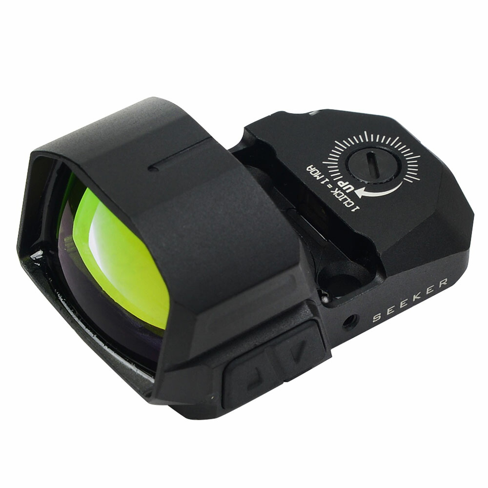 STRIKE INDUSTRIES ドットサイト Hexion Tech Seeker 段階輝度調整 SO-SEEKER ストライクインダストリーズ シーカー ヘキシオンテック ダットサイト 光学照準器 オプティカルサイト オープンドット ドットスコープ レッドサイト レッドドットスコープ ホログラサイト