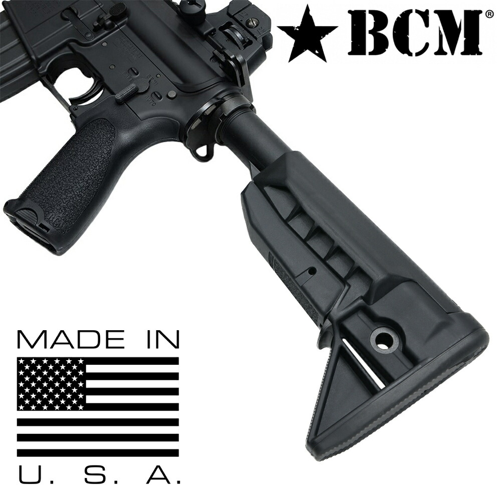 楽天市場】BCM ガンファイターストック GUNFIGHTER Mod.0 M4/AR15用