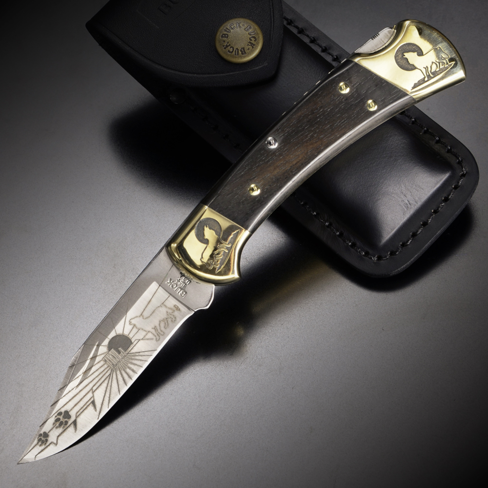 楽天市場】BUCK 折りたたみナイフ 110 限定品 イエローホースカスタム バッファロー刻印 バックナイフ Folding Hunter  フォールディングハンター Buffalo フォールディングナイフ 折り畳みナイフ 折り畳み式ナイフ 折りたたみ式ナイフ フォルダー :  ミリタリーショップ ...