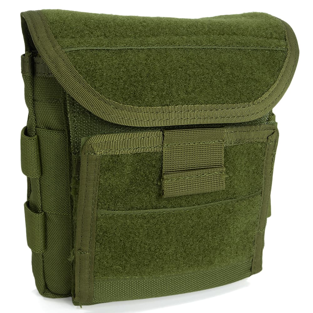 744円 大人気新品 アドミンポーチ MOLLE対応 ベルクロ付き オリーブドラブ admin pouch ミリタリーポーチ タクティカルポーチ  ソフトケース 収納 サバゲー装備 小物ポーチ