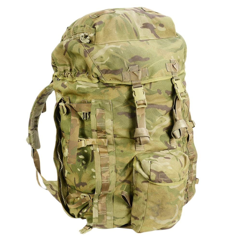 楽天市場】イギリス軍放出品 バックパック M58 コットン製 P58装備