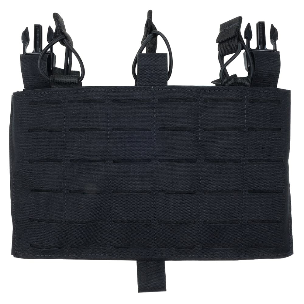SHELLBACK TACTICAL マグポーチプラカード Triple Kangaroo レーザーカット SBT-7120 [ ブラック ] シェルバック プラカード マガジンポーチ トリプルマガジン ベルクロマガジン プレートキャリア用パーツ プレキャリパーツ プレートキャリアー 部品 ライフルマグポーチ