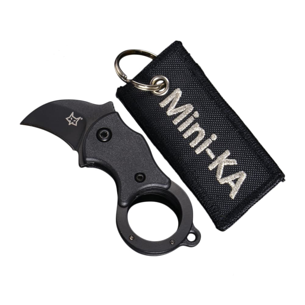 【楽天市場】フォックスナイブズ 折りたたみナイフ Mini-KA カランビット [ ブラック ] ライナーロック式 カランビットナイフ