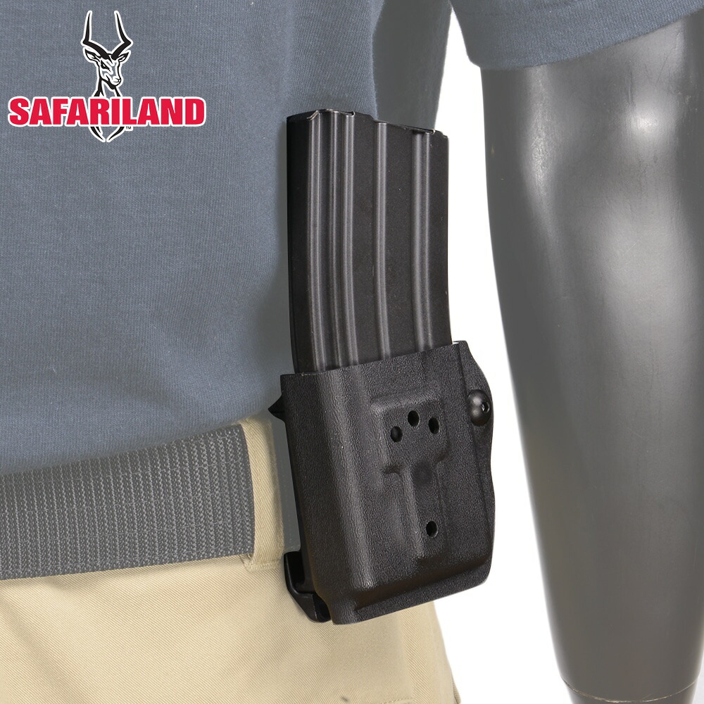 Safariland マガジンホルダー M4 M16系 マグケース [ ブラック ] サファリランド M4マガジンポーチ M4マグポーチ M16マグポーチ シングルマガジンポーチ 弾倉 マガジンポーチ マグポーチ ライフルマグポーチ ライフルマガジンポーチ サバゲーポーチ
