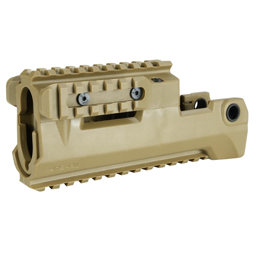 IMI DEFENSE ハンドガード HRS ピカティニーレール AK47/AK74用 ポリマー製 IMI-ZPRP1 [ デザートタン ] IMIディフェンス レールシステム 20mm レイル 強化樹脂製 フォアハンド フォアグリップ 先台 フォアエンド 前床 フォアアーム アングルグリップ レイルハンドガード