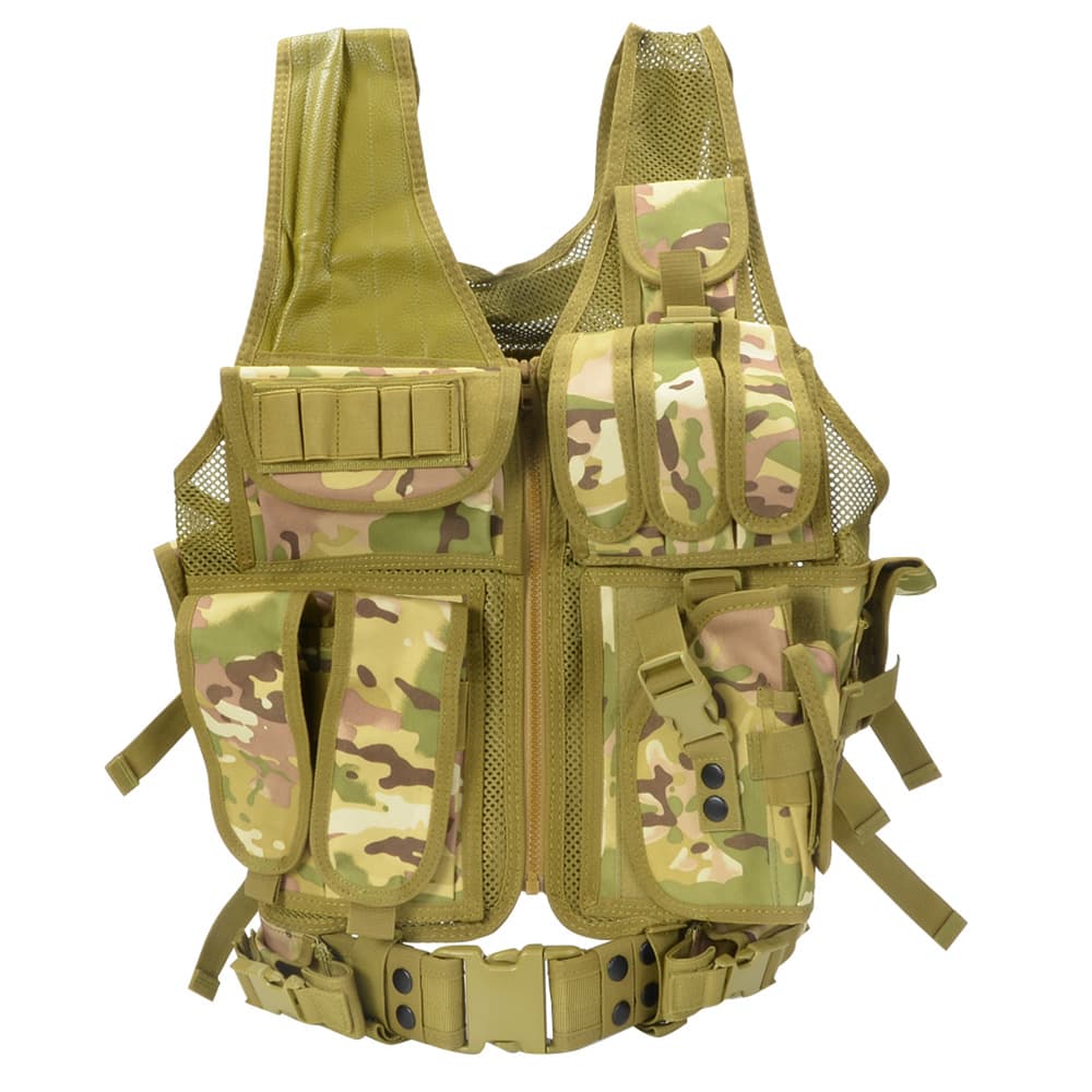 楽天市場】タクティカルベスト 固定式マグポーチ 着脱式ホルスター付き