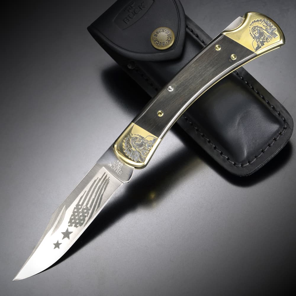 【楽天市場】BUCK 折りたたみナイフ 110 限定品 イエローホースカスタム バタフライ刻印 バックナイフ Folding Hunter  フォールディングハンター Butterfly フォールディングナイフ 折り畳みナイフ 折り畳み式ナイフ 折りたたみ式ナイフ フォルダー ...