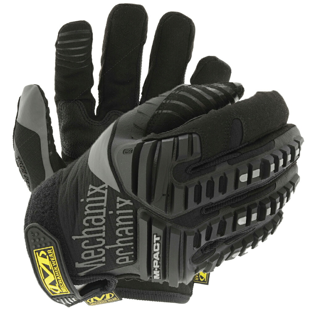 Mechanix Wear タクティカルグローブ M-Pact Glove [ ブラック / Sサイズ ] メカニックスウェア ハンティンググローブ ミリタリーグローブ 手袋 軍用手袋 サバゲーグローブ LE装備 軍用グローブ コンバット シューティンググローブ アサルト バリスティック 戦闘用