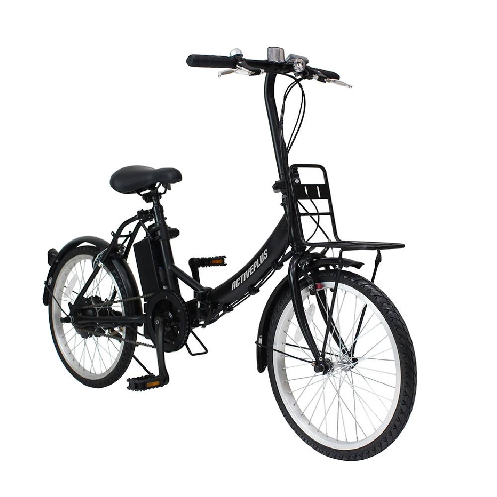 楽天市場】ACTIVEPLUS ノーパンク電動アシスト折畳み軽快車 20インチ