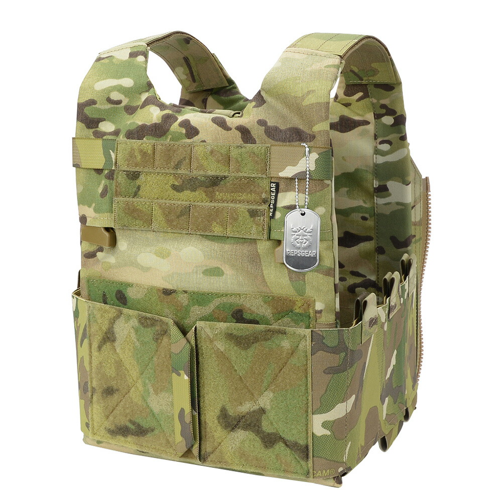 素晴らしい外見 Repsgear プレートキャリア Lv119 Overt オバート Ptvt07 マルチカム レプズギア プレキャリ サバゲー 装備 ミリタリー タクティカル コスプレ 防弾チョッキ ボディアーマー Fucoa Cl