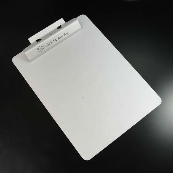 POSSE クリップボード LR125 A4 [ シルバー ] ポッシ 文房具 ステーショナリー 書類ケース 書類ボックス アルミケース アルミボックス 書類ばさみ バインダー クリップ式 記入ボード 文具雑貨 オフィス用品 事務用品