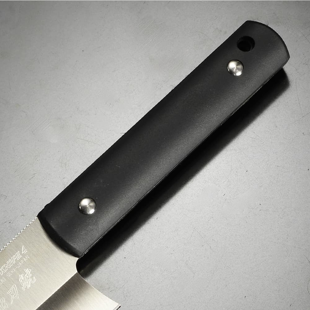 【楽天市場】Gサカイ サビナイフ4 出刃包丁 シャチ ブラック 錆びないナイフ SABIKNIFE 包丁|G-SAKAI G・SAKAI 渓流