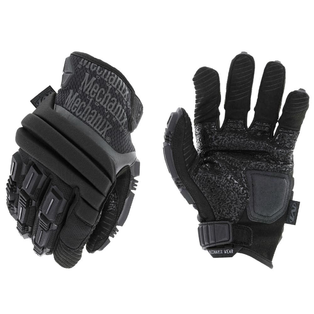 メカニクスウェア M-Pact2 タクティカルグローブ [ コバートブラック / Lサイズ ] Mechanix Wear エムパクト2 D3O 衝撃吸収 TRP ハンティンググローブ ミリタリーグローブ 手袋 軍用手袋 サバゲーグローブ LE装備 軍用グローブ コンバット シューティンググローブ アサルト