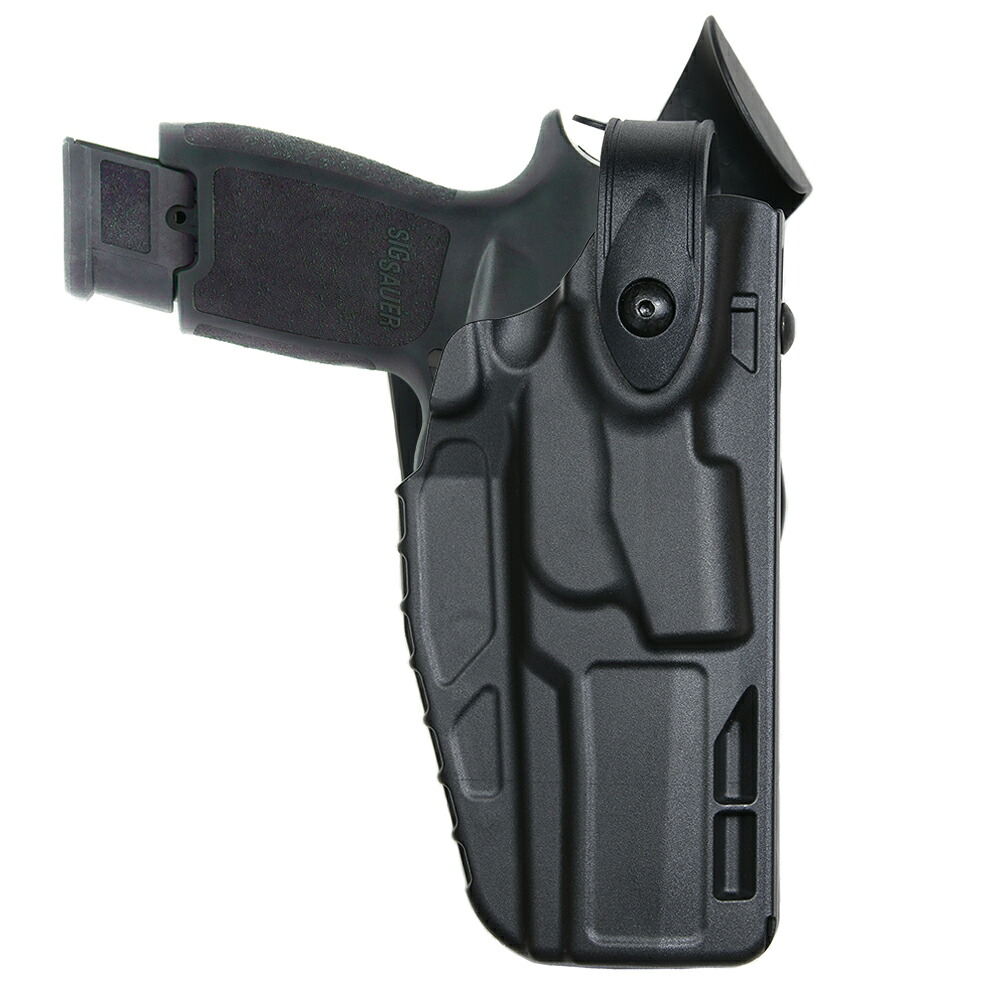 SAFARILAND ホルスター 7360 7TS ALS/SLS SIG P320 フルサイズ [ ブラック ] サファリランド MHS 官給モデル Mid-Ride Level III Retention Duty Holster ケース ホルダー ベルトホルスター ピストル用 CQCホルスター CQBホルスター 近接格闘 拳銃嚢 ヒップホルスター