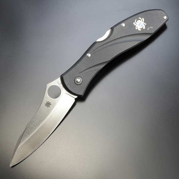 楽天市場】SPYDERCO 折りたたみナイフ C122GBBK テネイシャス 半波 