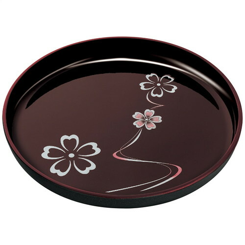 楽天市場】ミヤマ WAJIMA 輪島塗 沈金稲穂 丸盆 内祝い お返し