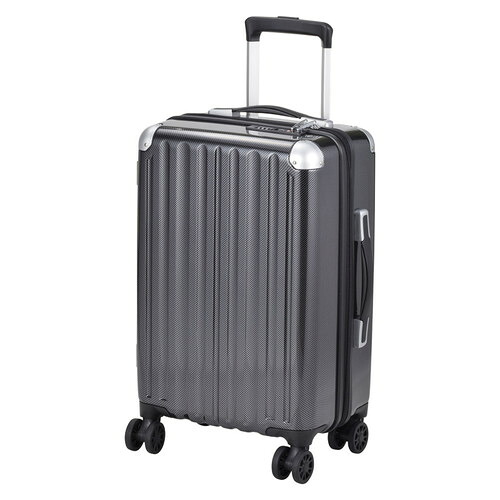 【送料無料・包装無料・のし無料】スーツケース 31l カーボンブラック ALI-6008-18 CBK