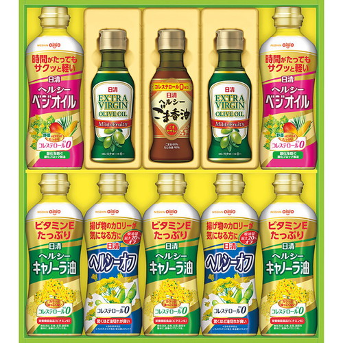 【送料無料・包装無料・のし無料】日清 オイルバラエティギフト OV-50A(A3)