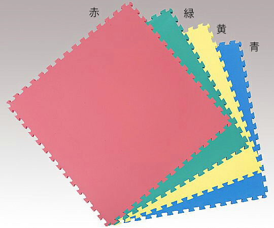 色合い社会的単位つや消し 赤いこと4枚 1000×1000×15mm×4枚 御茶の間備え付け 介護装置【お取寄品 納期約30日取り引き日】