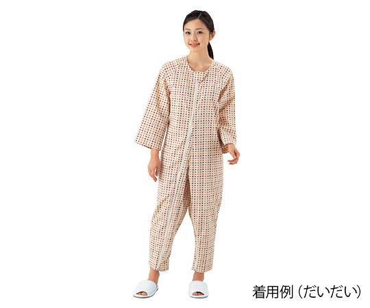 竹虎 ソフトケア 寝巻き両開ファスナー （だいだい LL）10642　4958995864250｜トキワダイレクト