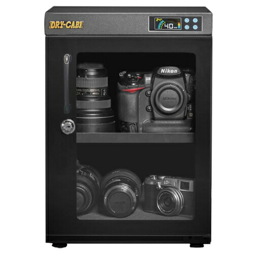 【メーカー直送品 代引き不可 送料無料】トーリ・ハン 防湿庫 ドライ・キャビ PDシリーズ 40リットル PD-40　収納目安4～6台