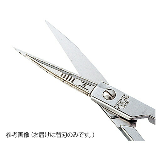フェザー 替刃剪刀 替刃 1箱(5ペア入) 両尖(Aタイプ) 3271 ●替え刃のみ