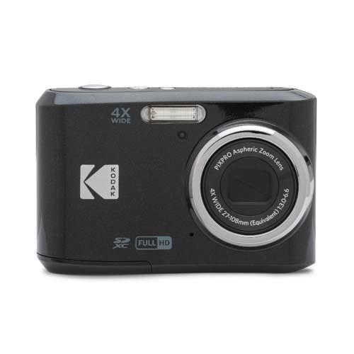 【すぐに使える電池サービス】kodak コダック デジタルカメラ PIXPRO FZ45BK2A 光学4倍 ブラック アルカリ乾電池式　　学校行事やスナップ撮影に最適