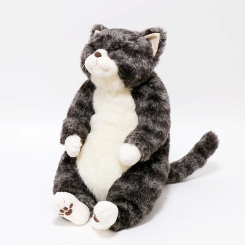 Cuddly カドリー  わらい顔勘太 サバ虎(約45糎 約650g) ソメゴローとゆ手茶飲み友だちたち 猫ぬいぐるみ【日本製】